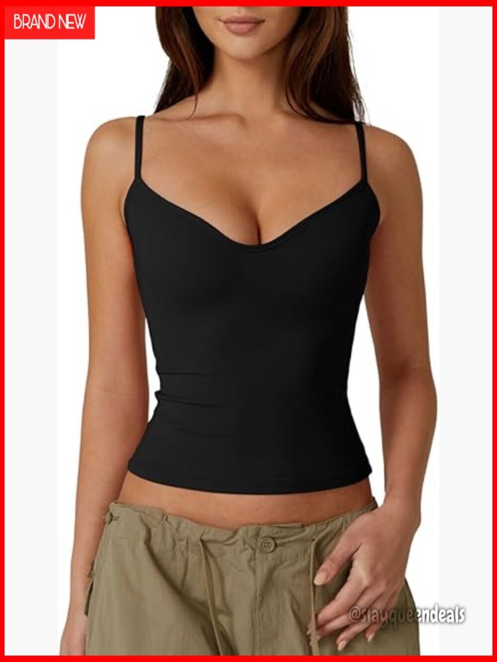 Slim Fit Sweetheart Neck Crop Top, Sleeveless Tank, Summer Staple